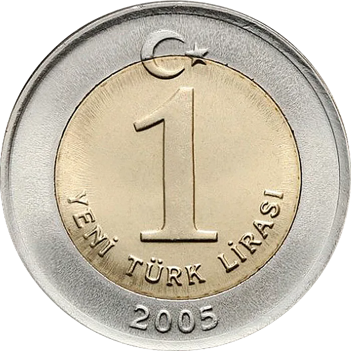 1 Yeni Türk Lirası